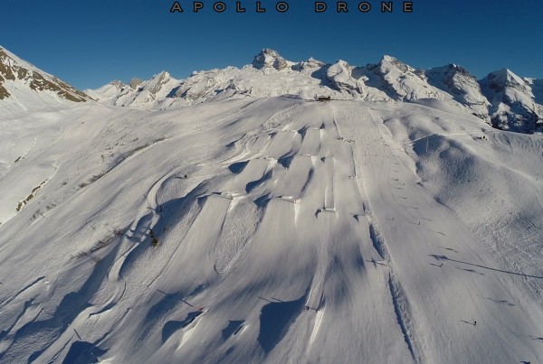 Grand Bornand vu du ciel, photos et vidéos aériennes avec un drone professionnel