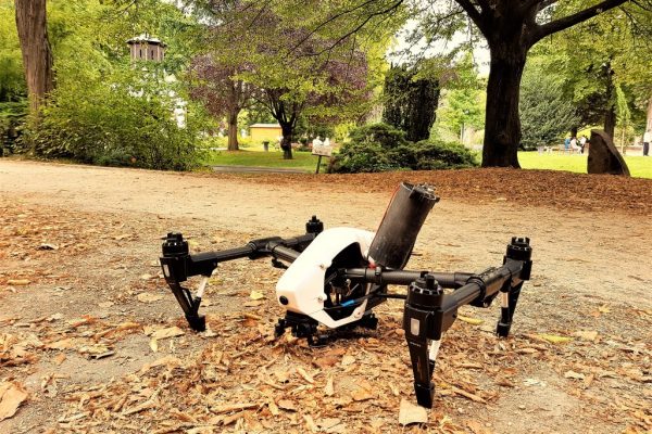 DJI Inspire homologué S3 avec parachute