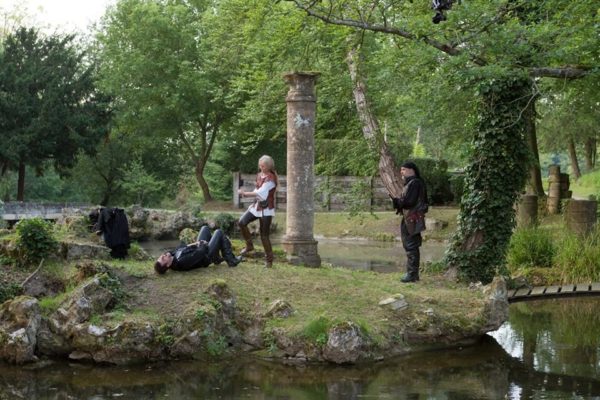 Inspire 1 homologué S3 Apollo Drone pendant le tournage d'un court métrage